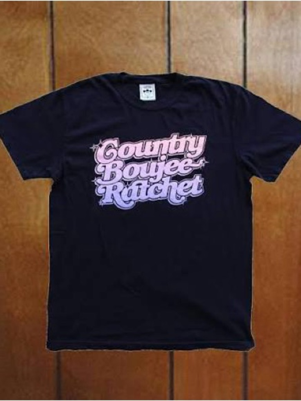 Unisex Funny Black T-Shirt - Country fans